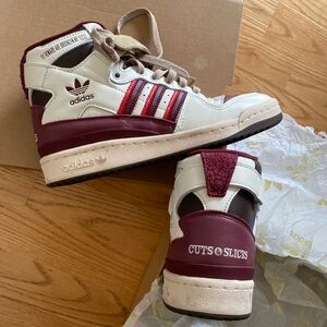 Adidas Cuts and Sliced Collab Sneaker. Size 6 Boys.